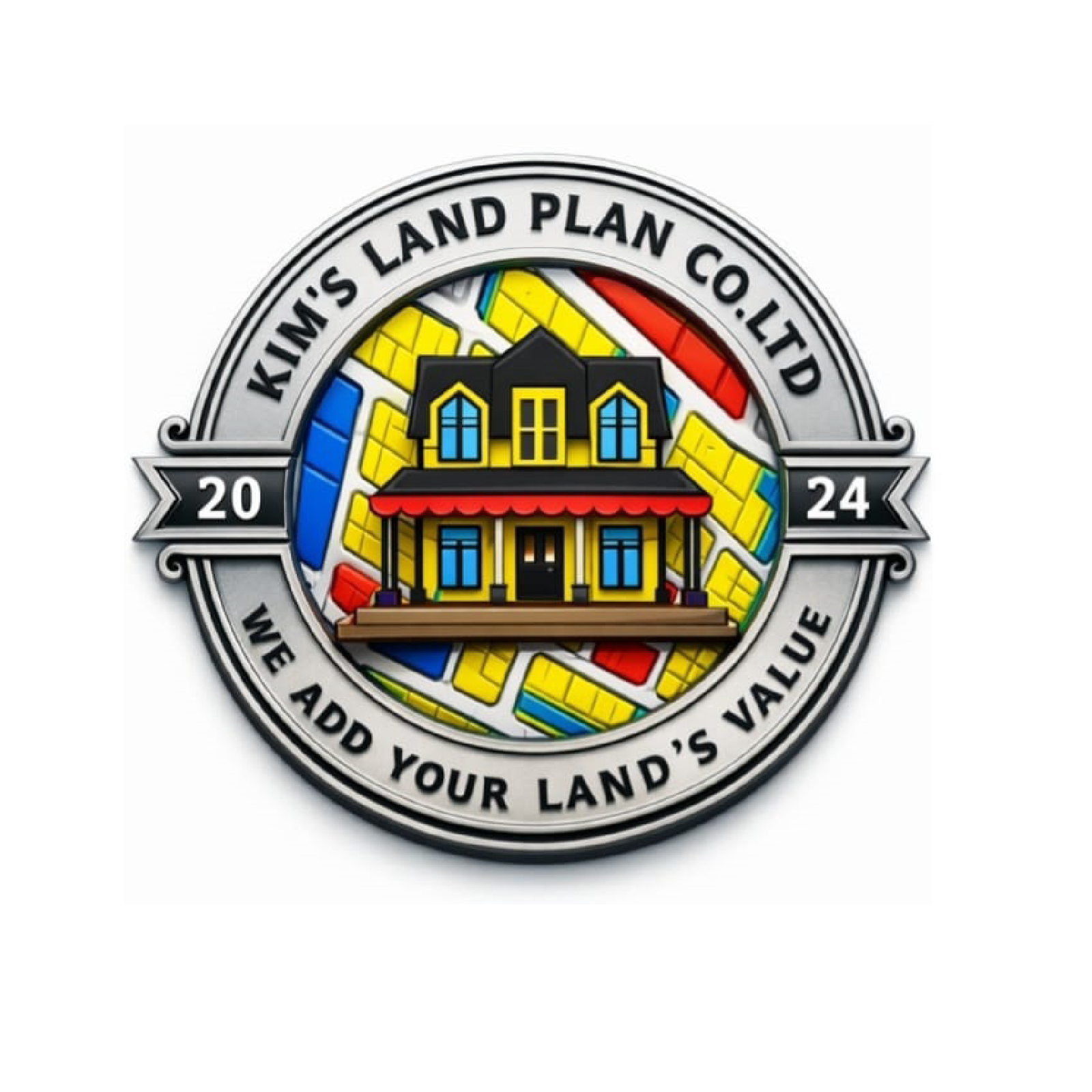 Kims Lands Company profile designed by frajuu digitals